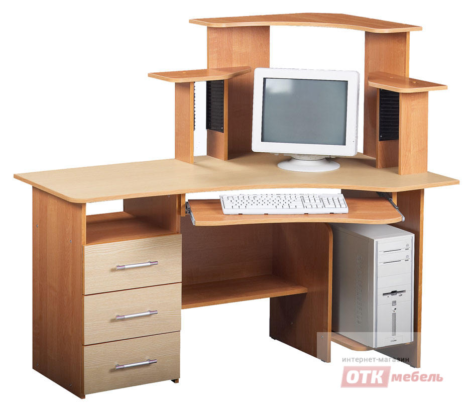 Компьютерный стол 140. Стол компьютерный КБСК 07 три слона. Угловой компьютерный стол. Угловой компьютерный столик.